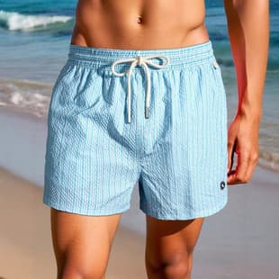 Cross-border Swim Trunks Triangle Liner Anti-Embarrassment Loose Swimwear Professional Men's Shorts Beach Shorts Hot-Selling Nano Wrinkle Plaid