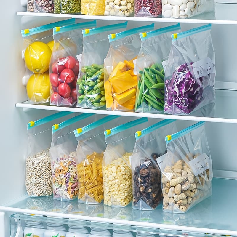 New Cross-border 60 Leak-Proof Reusable Sealing Bags