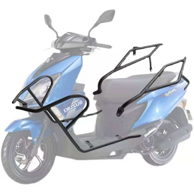 Suitable for Light Riding Suzuki UY125 Front Bumper Rear Bumper Front Windshield Motorcycle Modification Accessories