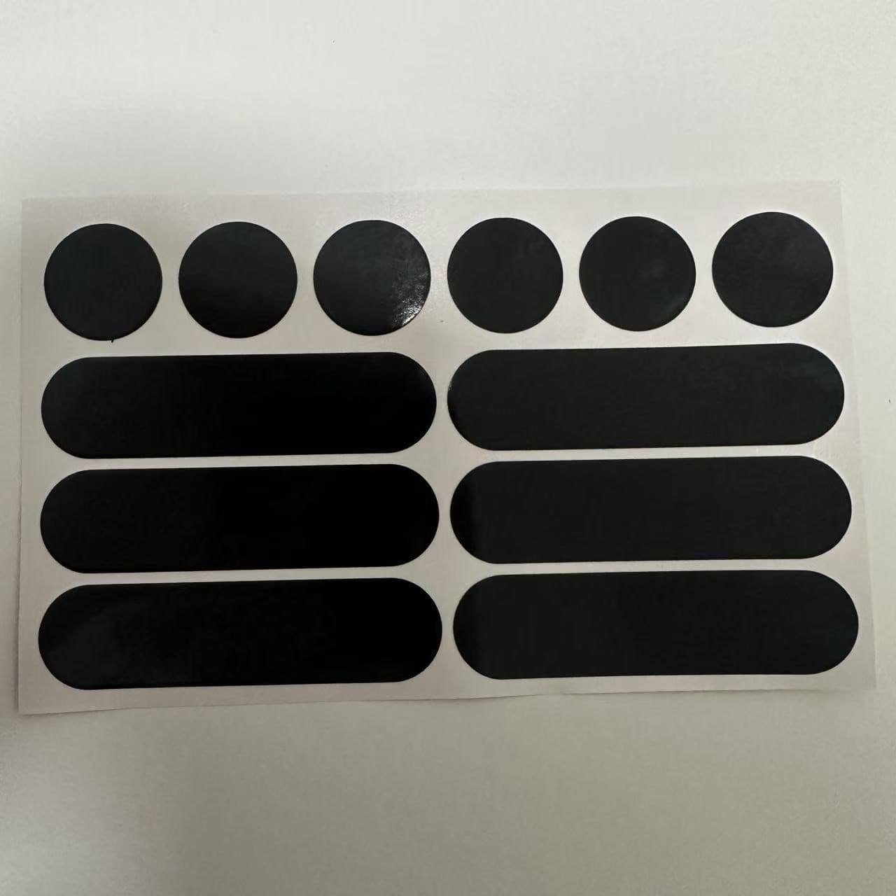 Black Reflective Sticker for Export, Car Body Reflective Sticker Helmet Decal, Bicycle Safety High-Visibility Scratch-Cover Reflective Sticker