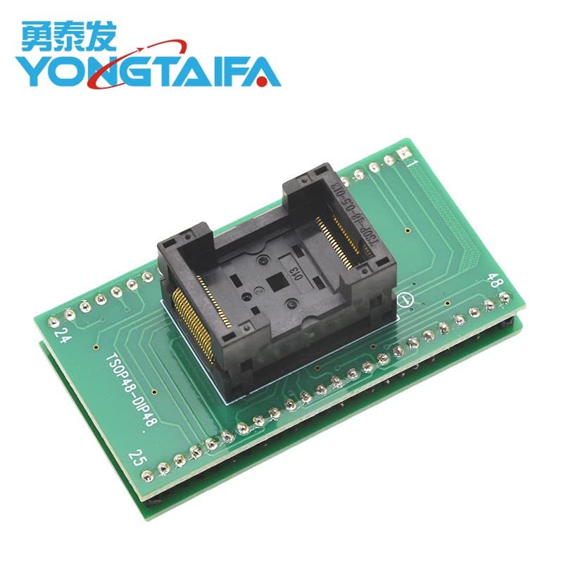TSOP48 to DIP48 Adapter Socket for Xeltek 610p Test Socket Programmer Burner Socket PEB-1