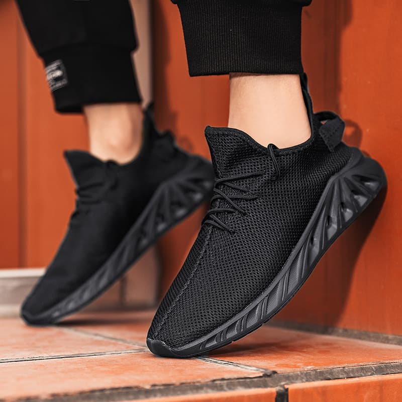 Men's Fall Breathable Mesh Sports Shoes, Flywoven Casual Sneakers for Men, Fashion Couple Shoes
