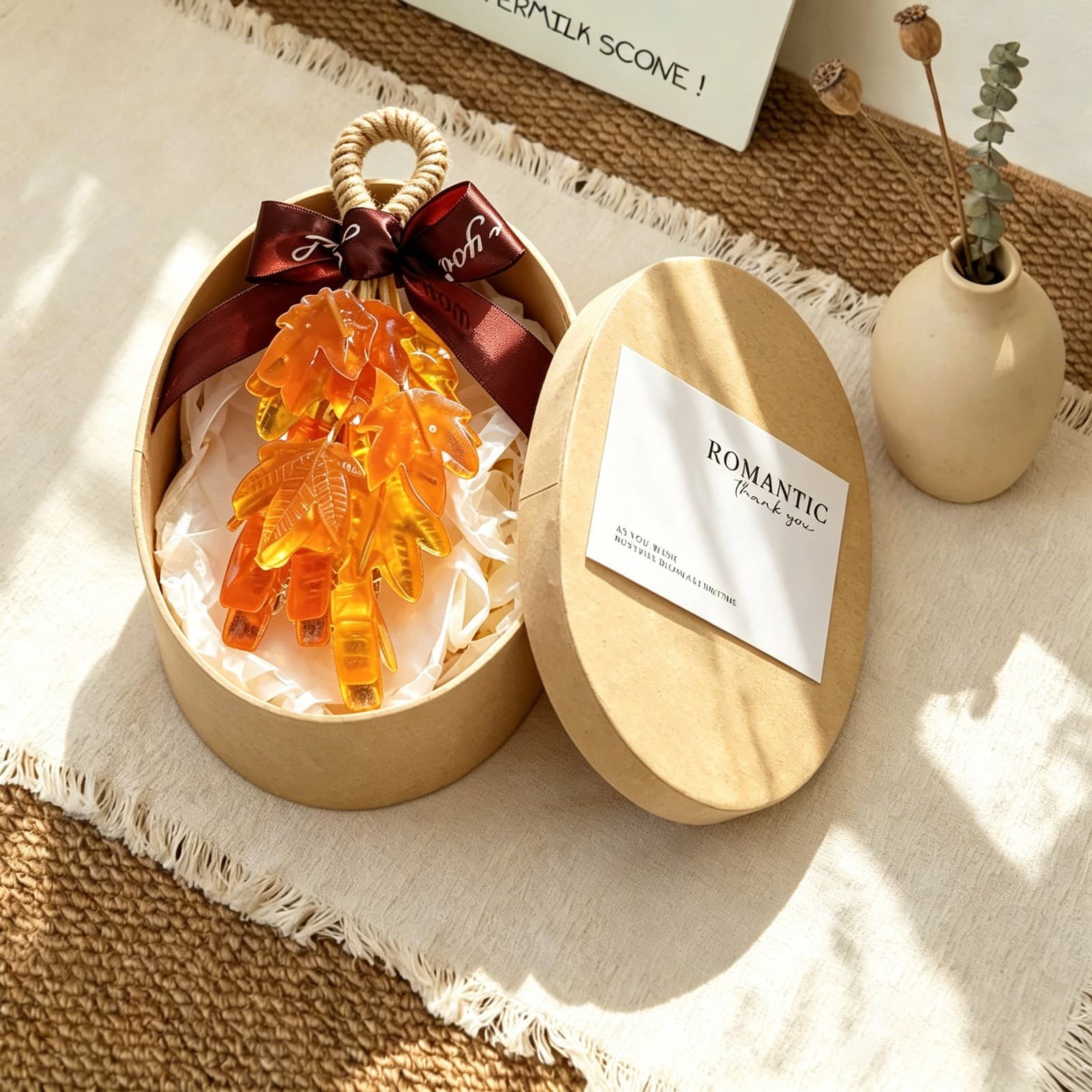 Maple Leaf Handmade Aromatherapy Soap Practical Autumn Gift for Best Friend Birthday Gift Wedding Souvenir Teacher's Day Mid-Autumn Gift Box