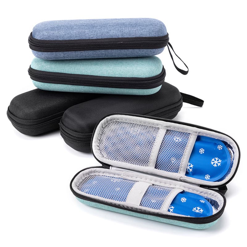 Wholesale Direct Supply EVA Storage Bag Box Insulin Cooler Bag Lunch Bag Cold Storage Waterproof Handheld Packaging Box
