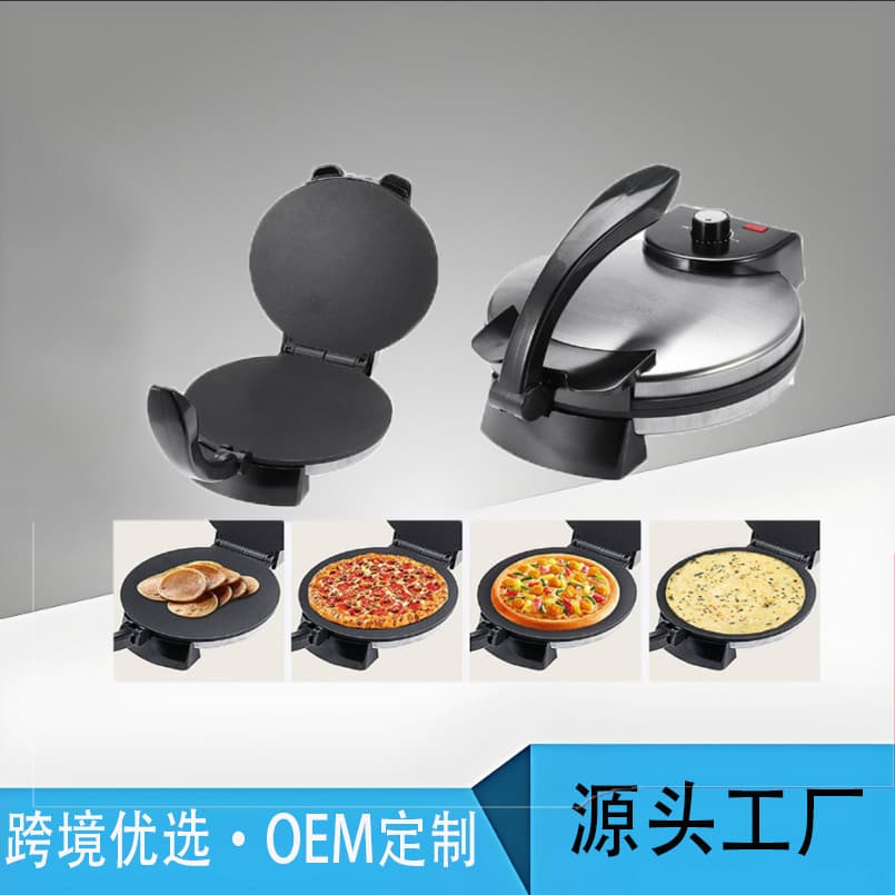 US/EU Standard Crepe Pancake Maker Commercial Electric Griddle for Pancakes, Crepes, Quesadillas, Pizza