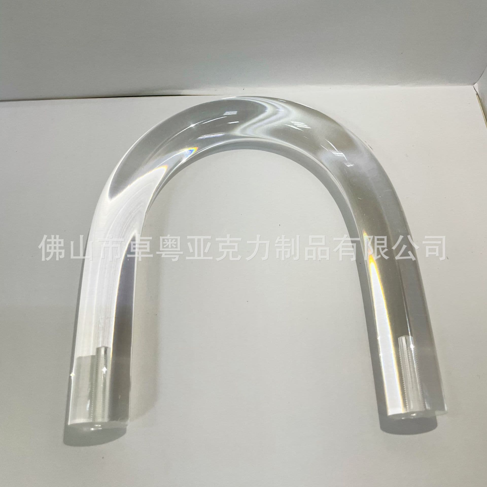 Clear Acrylic Light Guide Rod Polished Crystal Transparent Heat-Bent Acrylic Rod