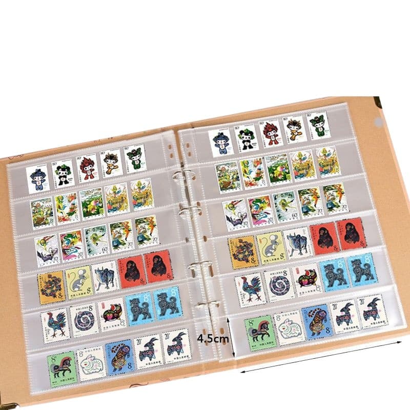 Large-capacity stamp collection album, philatelic album, grain coupon and cloth coupon storage manufacturer, wholesale, dropshipping, cross-border AliExpress
