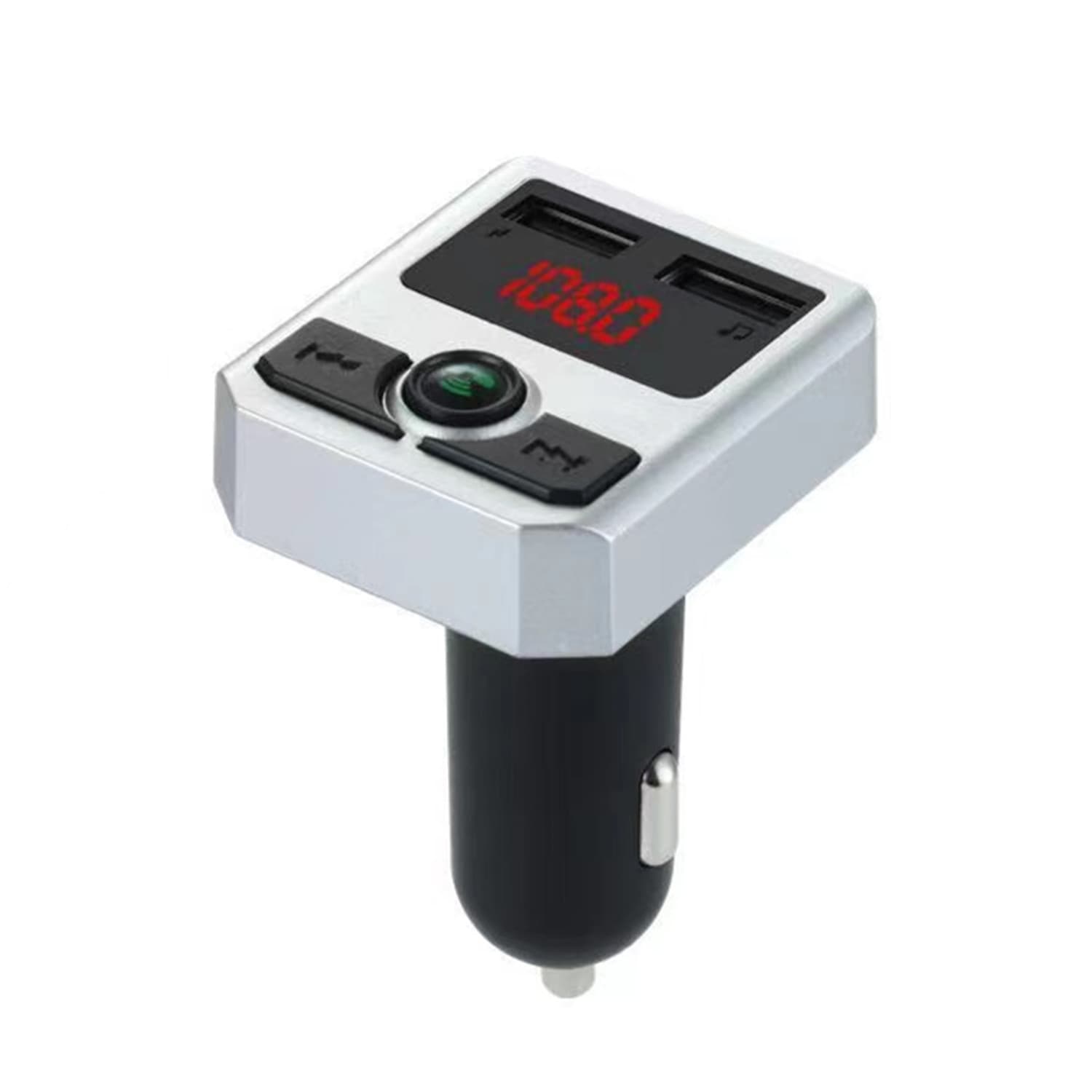 Direct selling cigarette lighter car MP3 player car music plug-in card U disk player fast charging car frequency modulator
