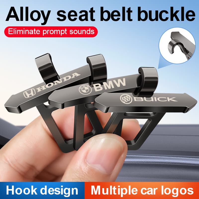 Car Safety Buckle Head Interior Clip Card Slot Fixer Adjuster Plug Trim Insurance Card Lock