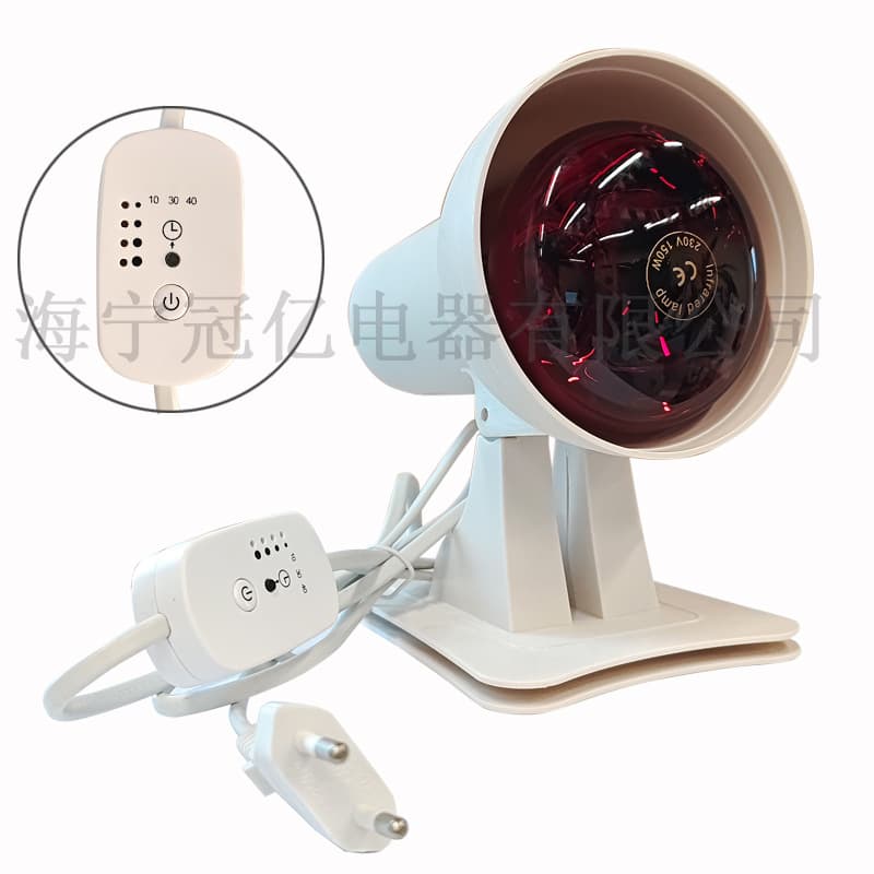 Cross-border Desktop Infrared Therapy Lamp Adjustable Temperature Timer 110W 150W Beauty Salon Red Light Therapy Lamp