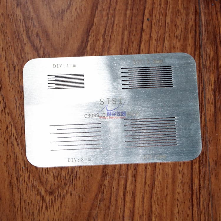 1.5mm Adhesion Cross-Cut Grid Plate for Evaluating Coating Separation from Substrate