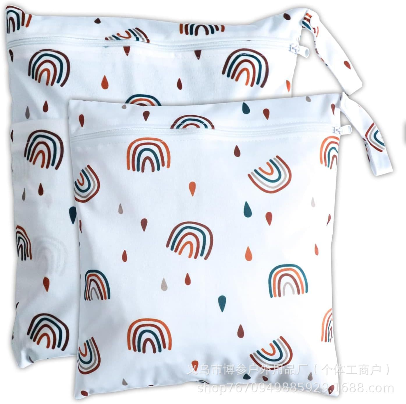 Portable Waterproof Baby Hanging Bag for Diaper Storage, Clothes, and On-the-Go Use