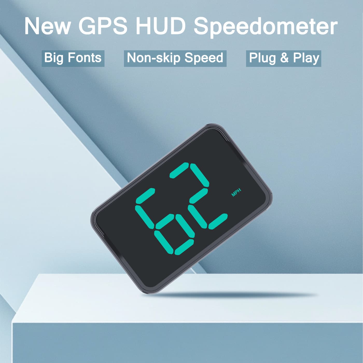 S9 2025 HUD Head-Up Display, Automotive Universal GPS, Beidou Speedometer, New Energy Electric Vehicles