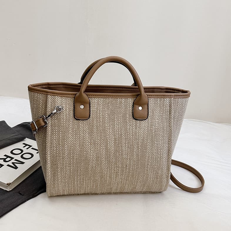 Wholesale Fashion Cross-Border Trade 2025 New European and American Bucket Bag Large Capacity Handheld Shoulder Crossbody Tote Bag