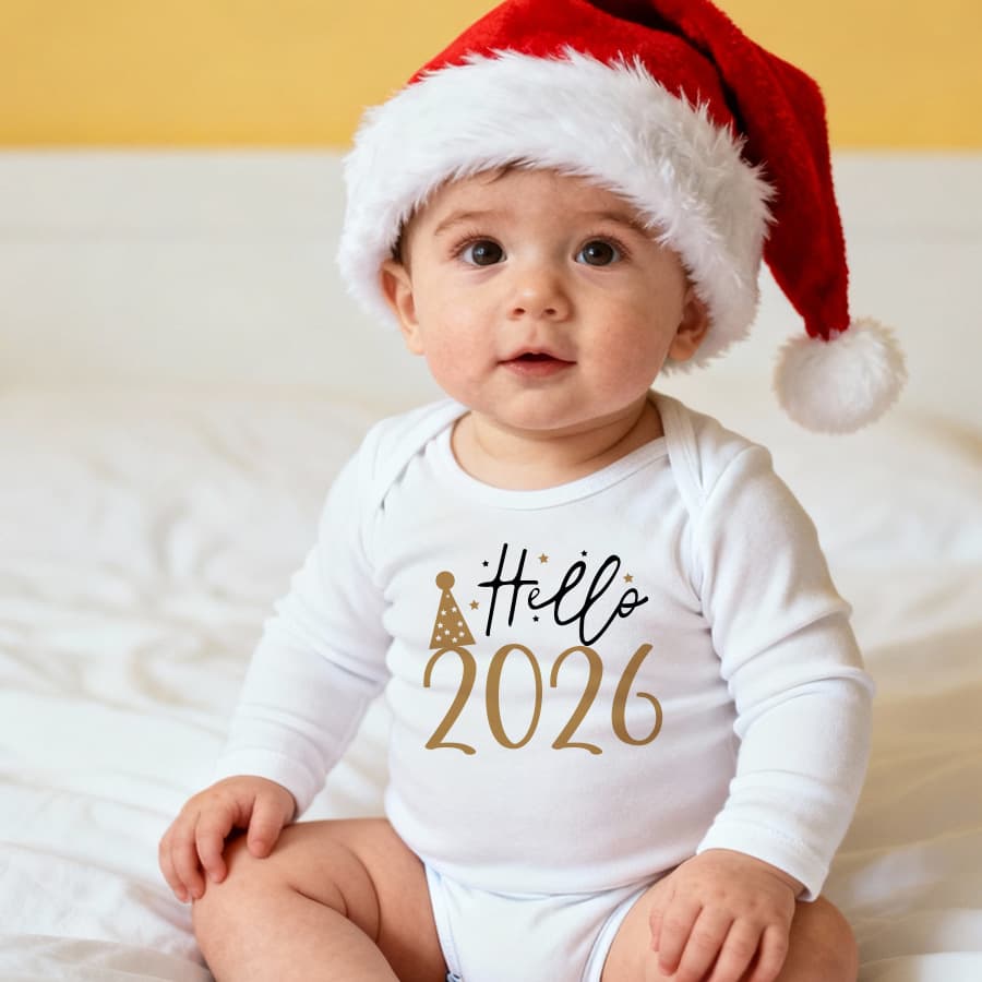 Cross-border Newborn 0-2 Years Baby Breathable Pure Cotton Short Sleeve Romper Infant Christmas First Christmas Bodysuit