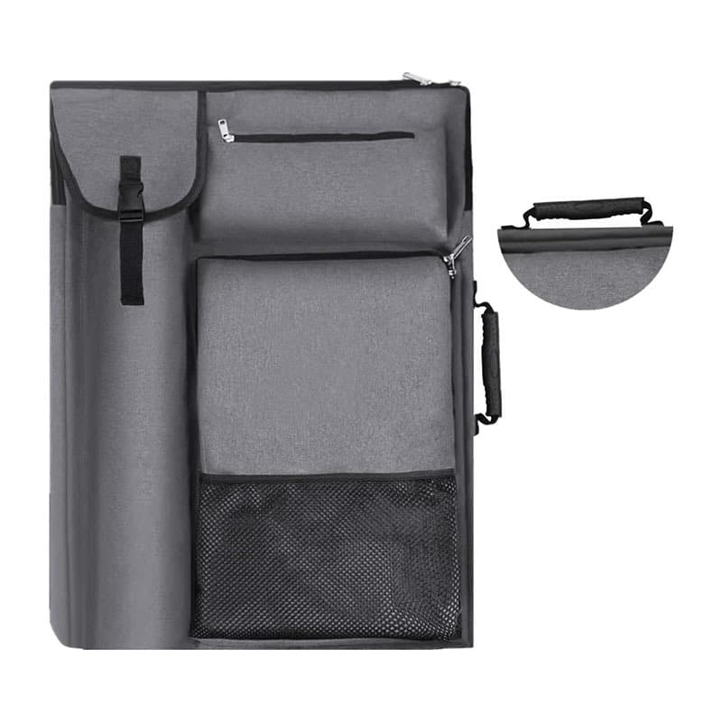New large-capacity student art exam drawing bag, multi-functional handheld sketching and painting board bag, art painting bag