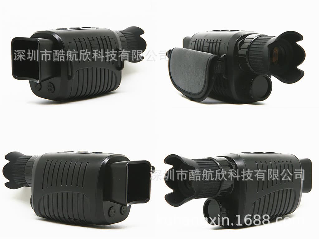 Factory Direct All-Black Visible Infrared Night Vision Digital Day/Night Dual-Use Monocular Outdoor Telescope Temu