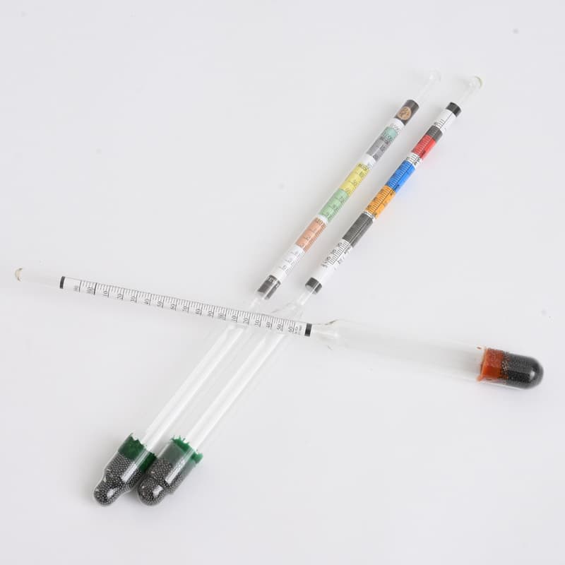 Three-scale beer meter density meter American sugar meter hydrometer 0-35 alcohol meter malt sugar meter wine