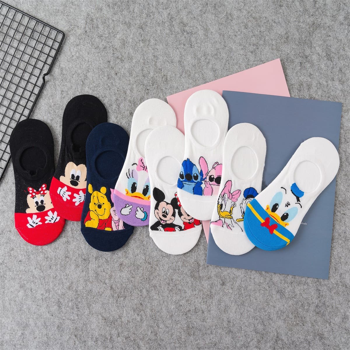 Three Maple Leaf Cross-border Socks New Style Trendy Cotton Socks Mid-calf European and American Long Socks Cartoon Socks
