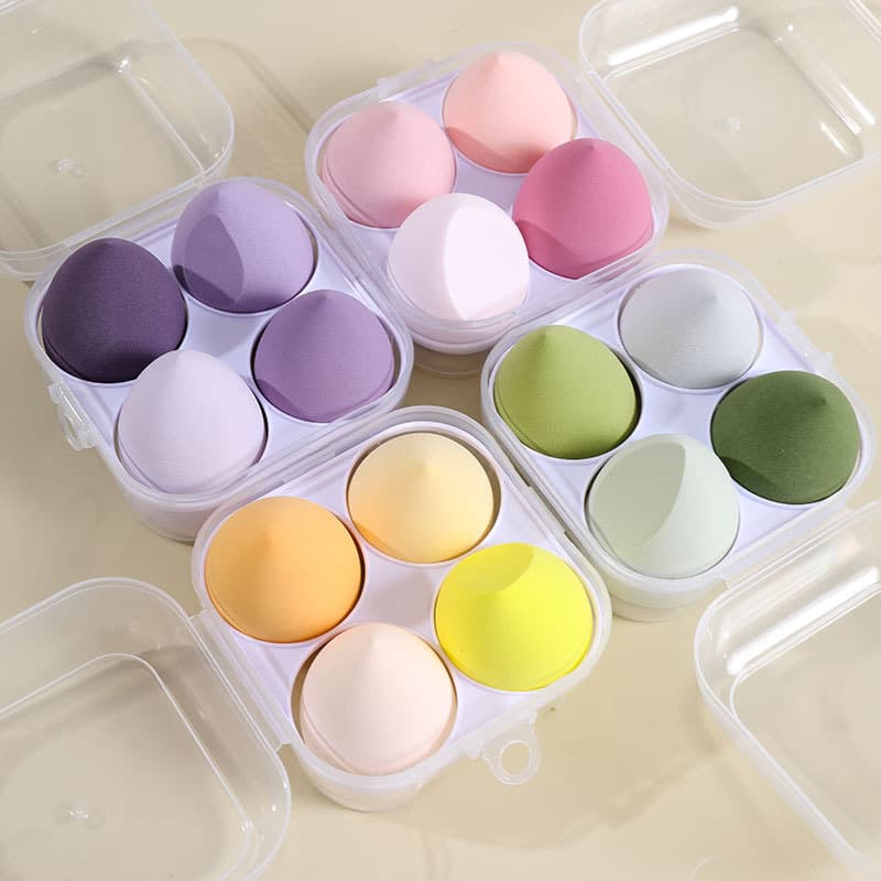 Beauty Blender Individually Packed Drop Shape Makeup Sponge Egg Foundation Puff Cushion Non-Absorbent Makeup Tool