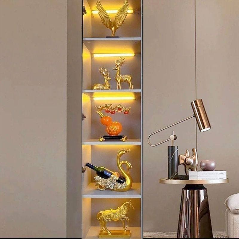 New Chinese style arrogant gourd ornaments, light luxury living room, wine cabinet, entrance decorations, housewarming and new home opening gifts