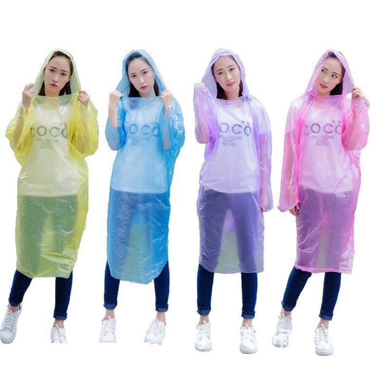 Factory Wholesale Thickened Pullover Style Extra-Large Disposable Raincoat Scenic Area Outdoor Rainproof Portable Card Poncho