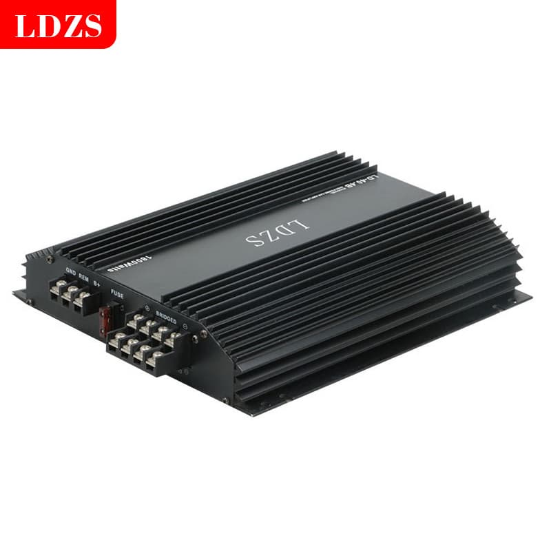 High-Power 4-Channel Car Amplifier for Car Audio, Subwoofer, Door Speakers
