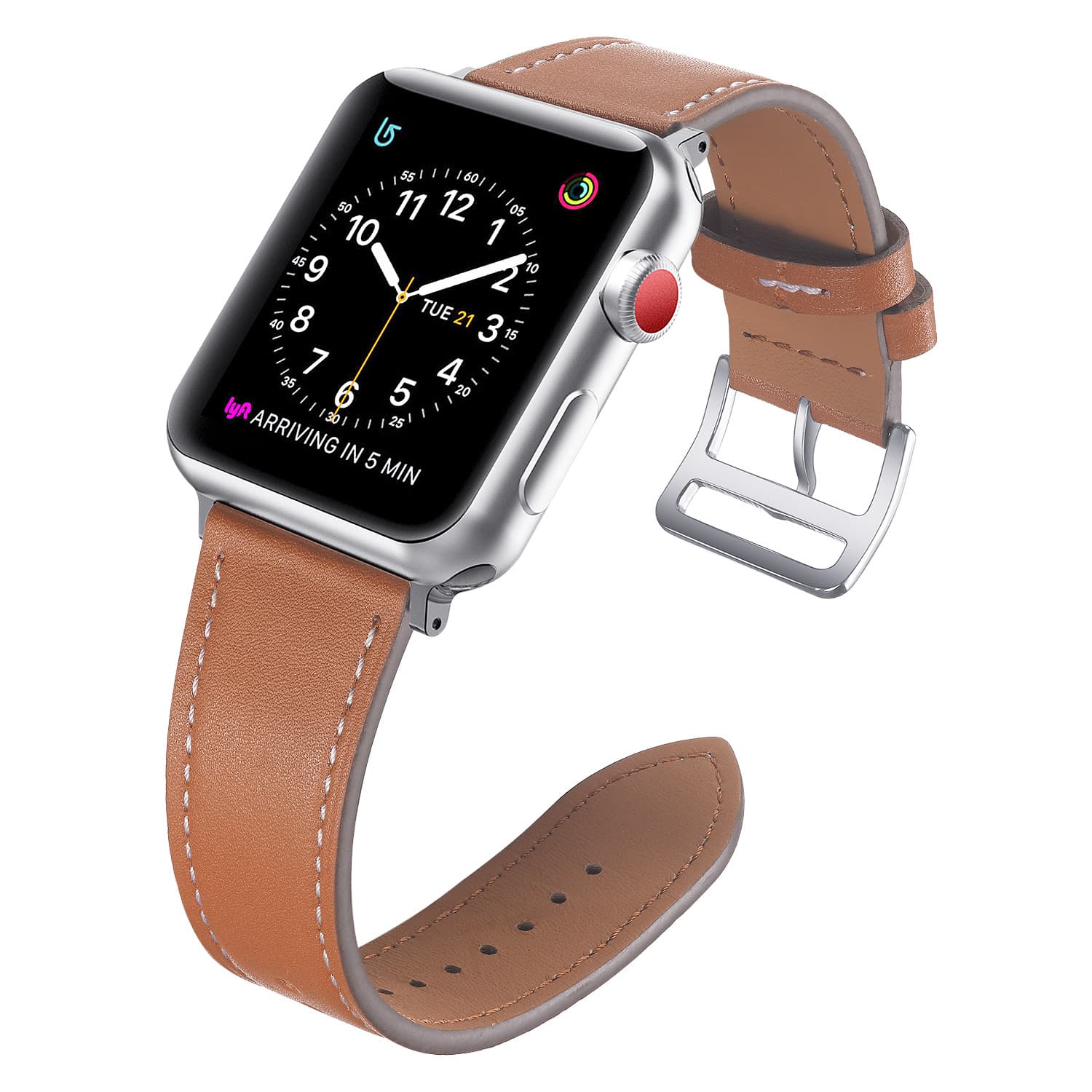 Compatible with Apple Watch 6 Band Compatible with Apple Watch Bands 1-6 Gen Leather Band Leather Band New