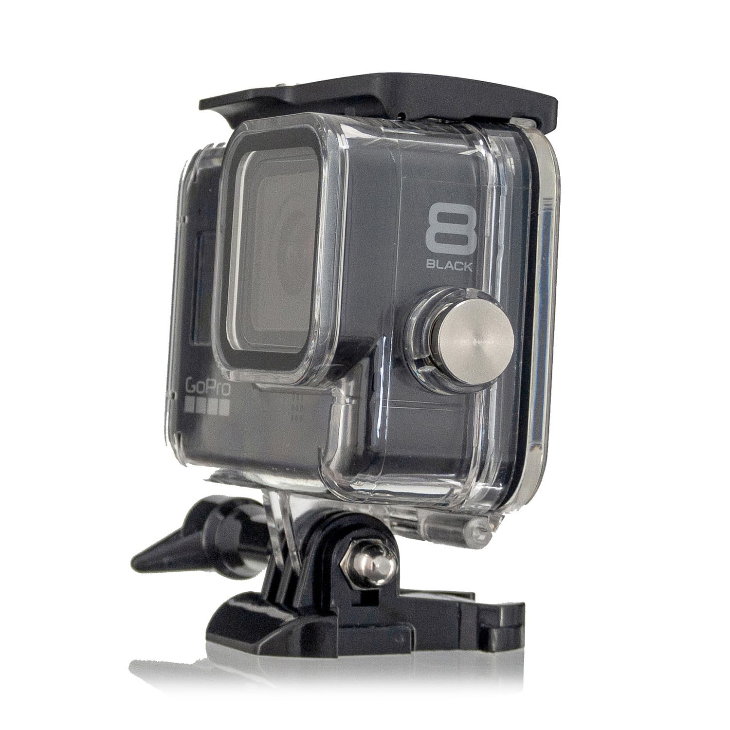 GoPro 8 Sports Camera Waterproof Housing, Hero 8 Protective Case Accessories, 45m Sealed Waterproof