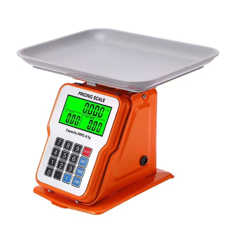 2025 Dial Scale Foreign Trade Small Electronic Pricing Scale 30kg Pricing Bench Scale High Precision 1g Weighing Accuracy