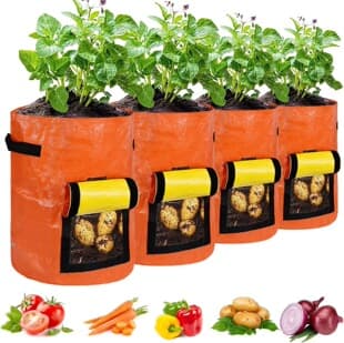 Boxin Stock PE Planting Bag Potato Planting Bag Sweet Potato Plant Growth Bag Growbag Potato Bag