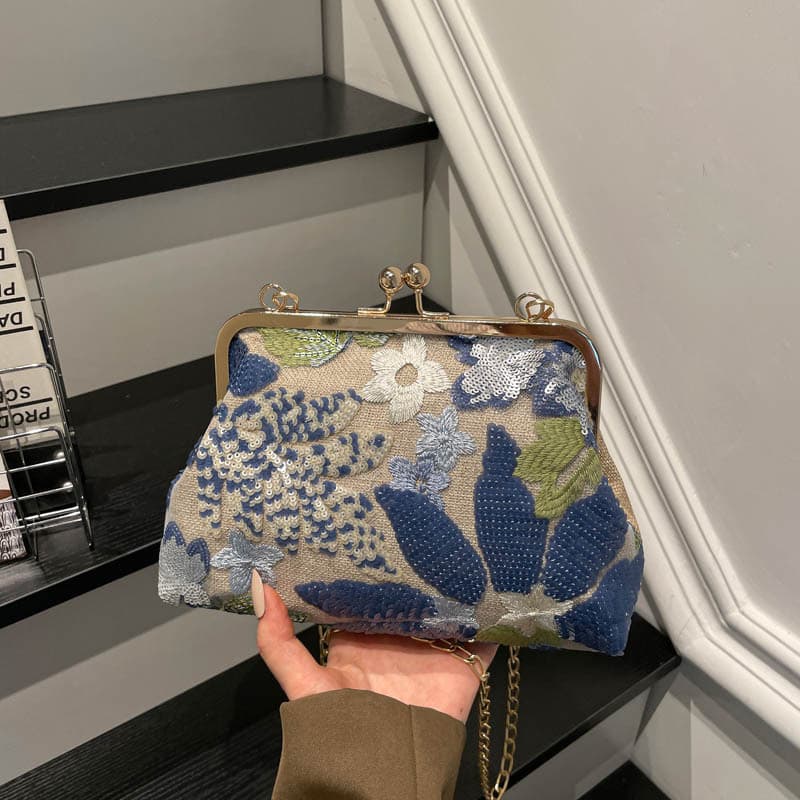 Chinese style handbag chain bag temperament bag women's 2026 new retro versatile crossbody bag