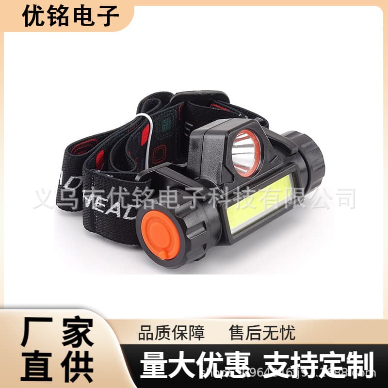 Long-Lasting Rechargeable Headlamp with Bright Light, Outdoor Camping Night Running Fishing Headlight