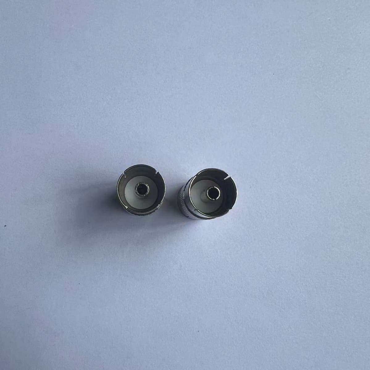 9.5 Female to F Female Coaxial Cable Connector, Ready Stock for DIY Antenna and Video RF Cable Plugs with Bamboo Joint Design