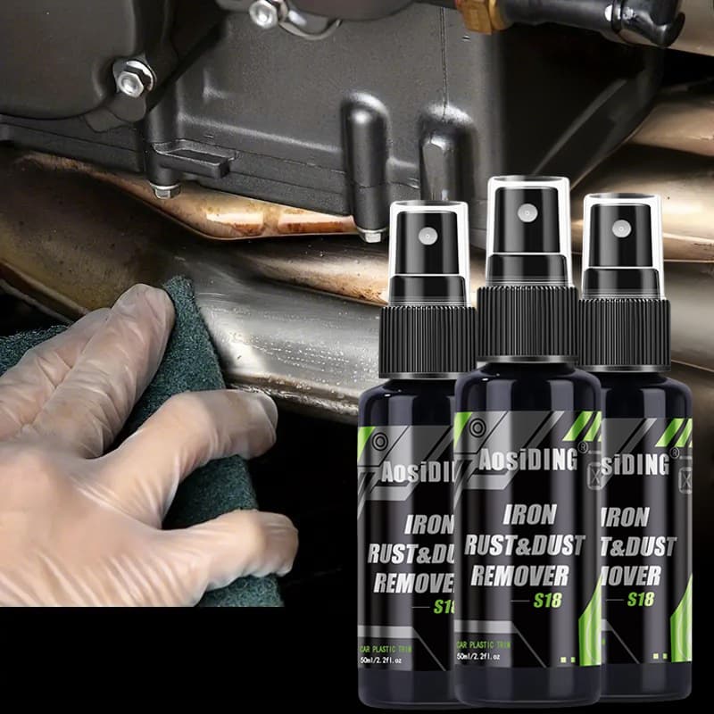S18 AosiDING rust remover iron powder remover car paint white car to remove yellow spots rust remover