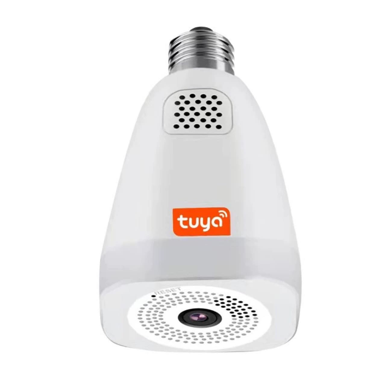 New Cross-Border Tuya 3D Panoramic Fisheye Surveillance Camera Smart Home VR Wireless WiFi Camera