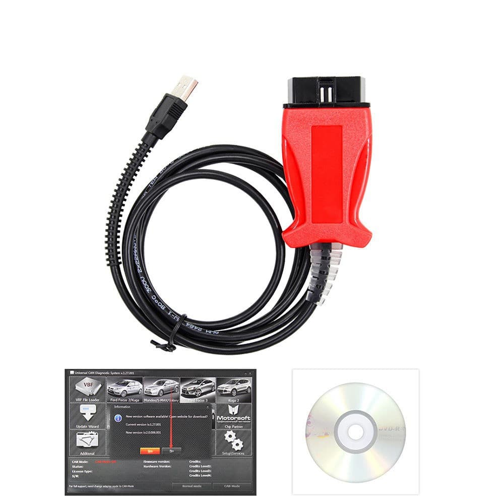 UCDS PRO+ V1.27.001 for FORD Cars Diagnostic Cable / Vehicle Fault Detection Cable
