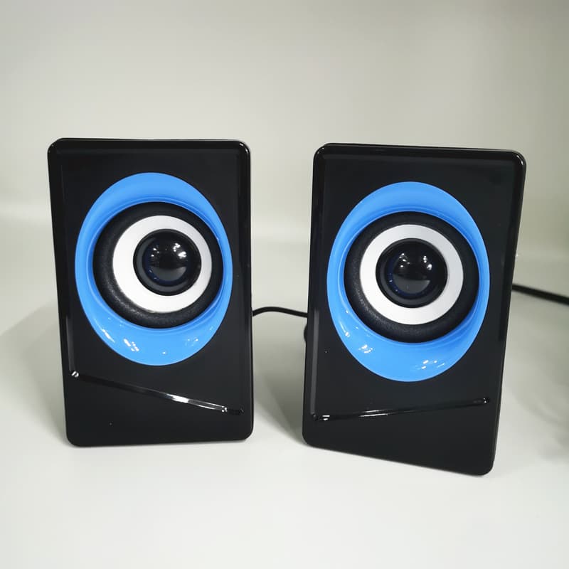 Neutral Mini USB Speaker Desktop Laptop Phone Universal Small Speaker 2.0 Pair Speakers English