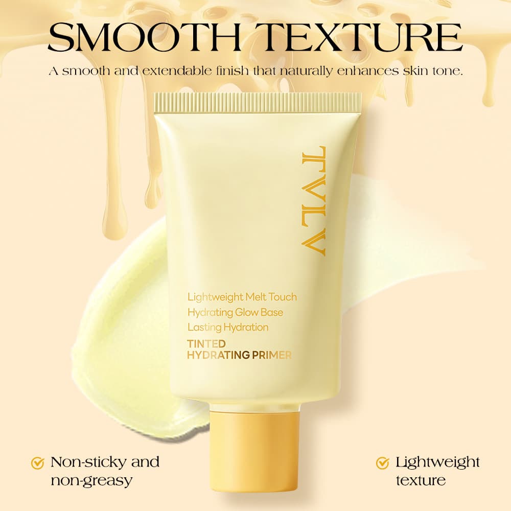 Cross-border Amazon TK Best-selling Tinted Hydrating Primer: Breathable, Moisturizing, Pore-minimizing, Oil-control, Brightening Primer