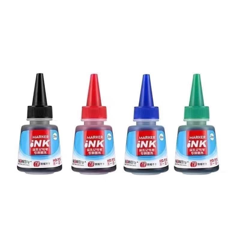 Marker ink oil-based large-capacity large-head faded ml marker pen supplementary hook line black ink