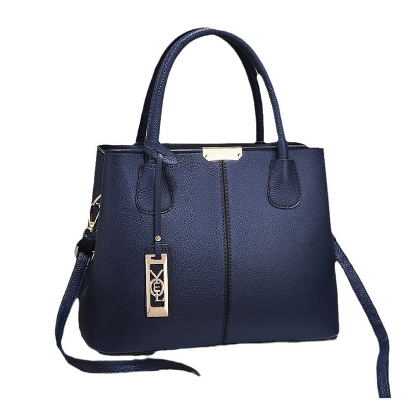 Women's Bag 2025 Spring New Single Shoulder Crossbody Iron Pendant Decoration Large Capacity Handbag Mother Bag Drop Shipping