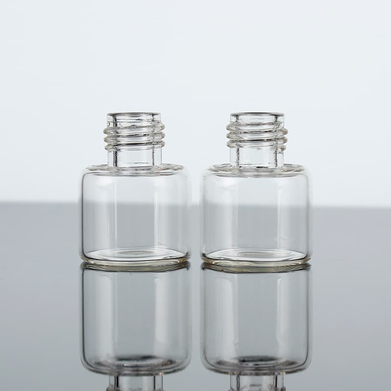 Transparent Vials Chromatography Sample Vials, Brown Chemical Reagent Sampling Dispensing Bottles 2-60ml High Borosilicate Glass