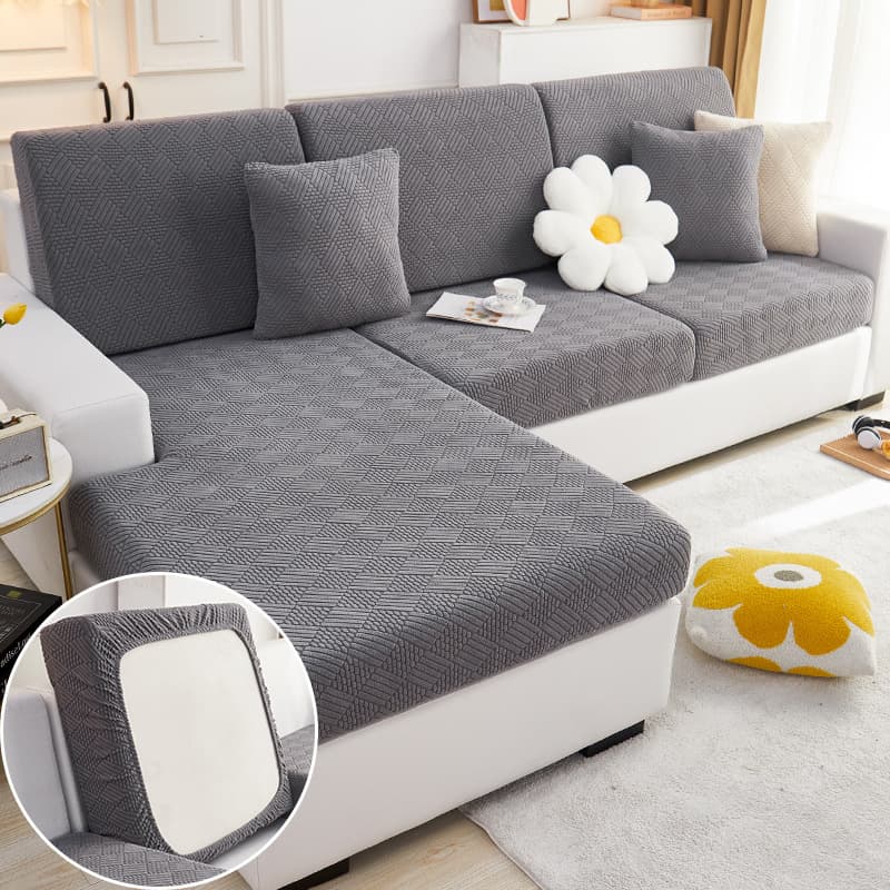 Coral Sea sofa cover, cushion cover, elastic sofa cover, all-inclusive non-slip sofa cover, sofa cushion, universal for all seasons