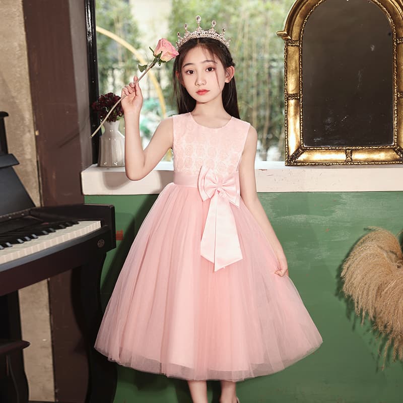 Children's Formal Dress for Big Kids, Princess Dress for Piano Performance, Wedding Host, Little Princess Tutu Dress, Flower Girl