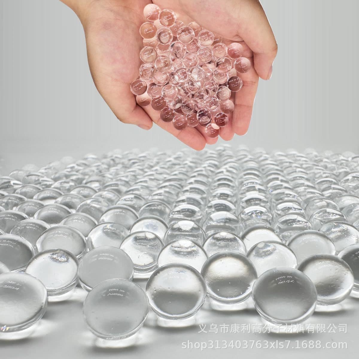 ORBEEZ rainbow-colored water-absorbent beads are environmentally friendly and non-toxic bubble large beads water baby gel balls for wedding vase decoration