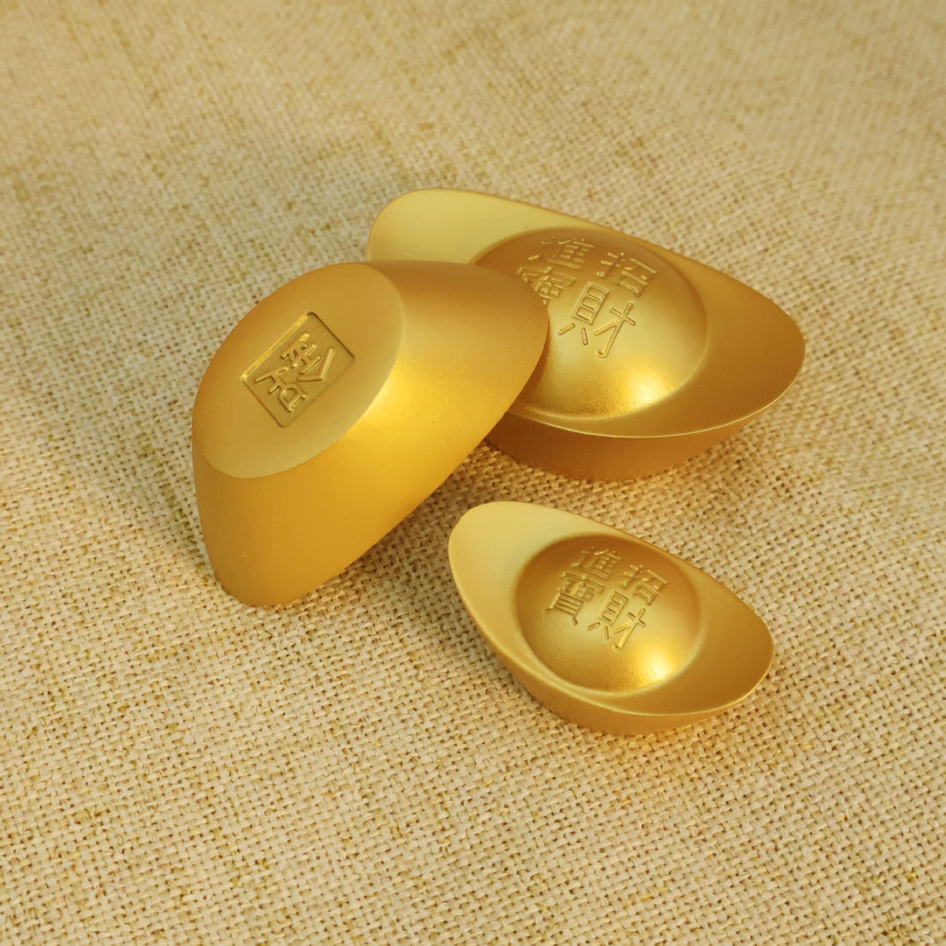 Solid Brass Sand Gold Ingot Copper Ornament Prop Living Room Treasure Bowl Decoration Opening Ceremony Housewarming Wealth-attracting Gift