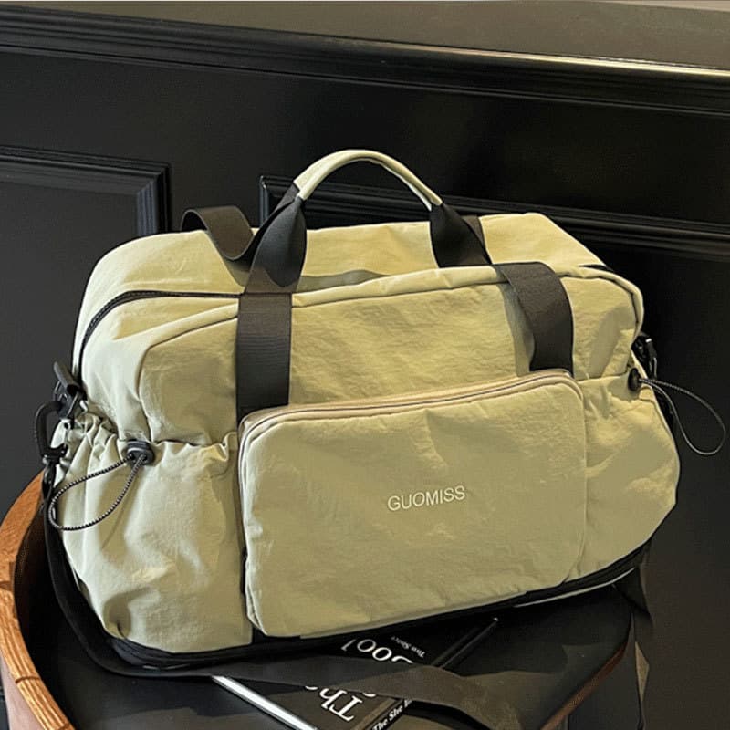Travel bag for women, lightweight portable travel luggage bag for men, large-capacity foldable storage bag, wet and dry separation fitness bag