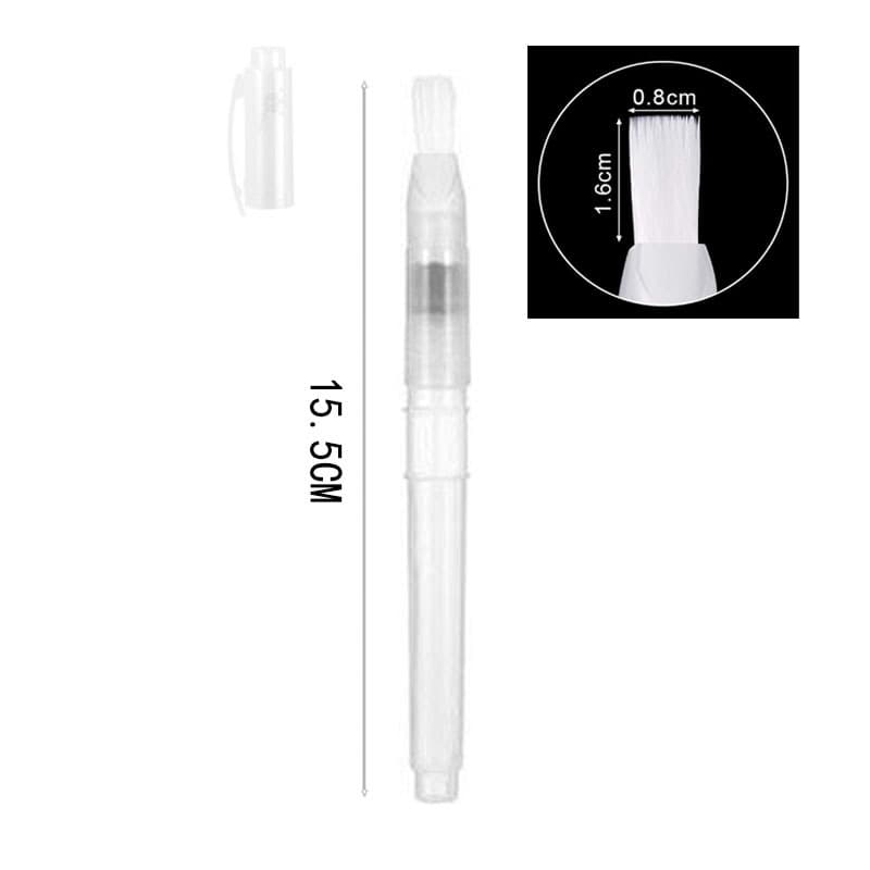 Cross-border fountain pen set, solid watercolor pigment pens for beginners, hand-painted brush pen with soft tip and water-storing paintbrush