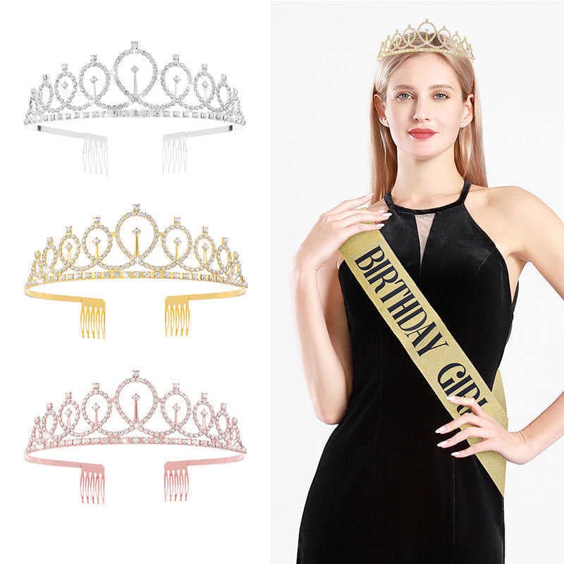 Birthday Sash Ribbon for Party Decor, Same Style as Goddess, Birthday Girl Queen Photo Prop