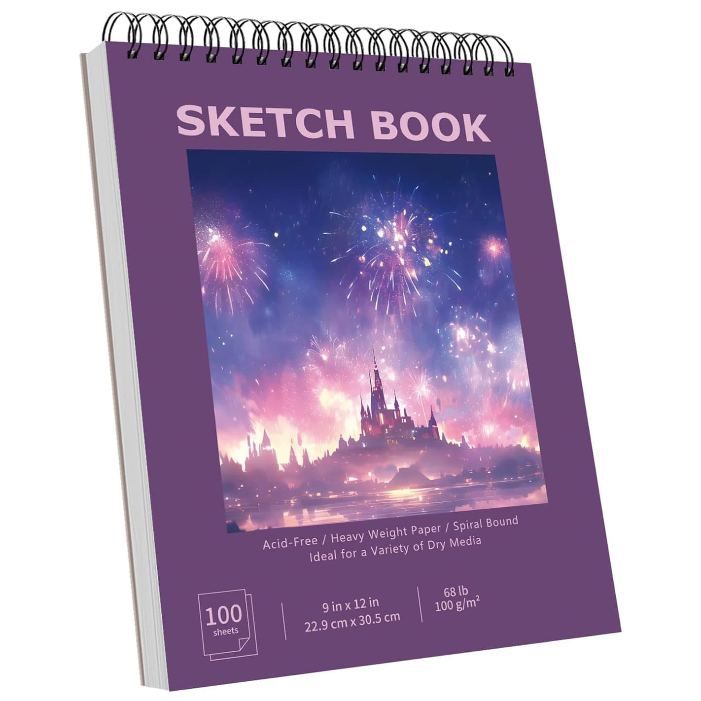 Amazon Best-Selling Drawing Pad 9x12 inch Sketchbook Blank Drawing Paper Tearable Art Sketch Paper